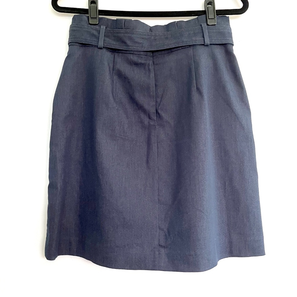 Ann Taylor Denim A-Line Skirt - Picture 2 of 5